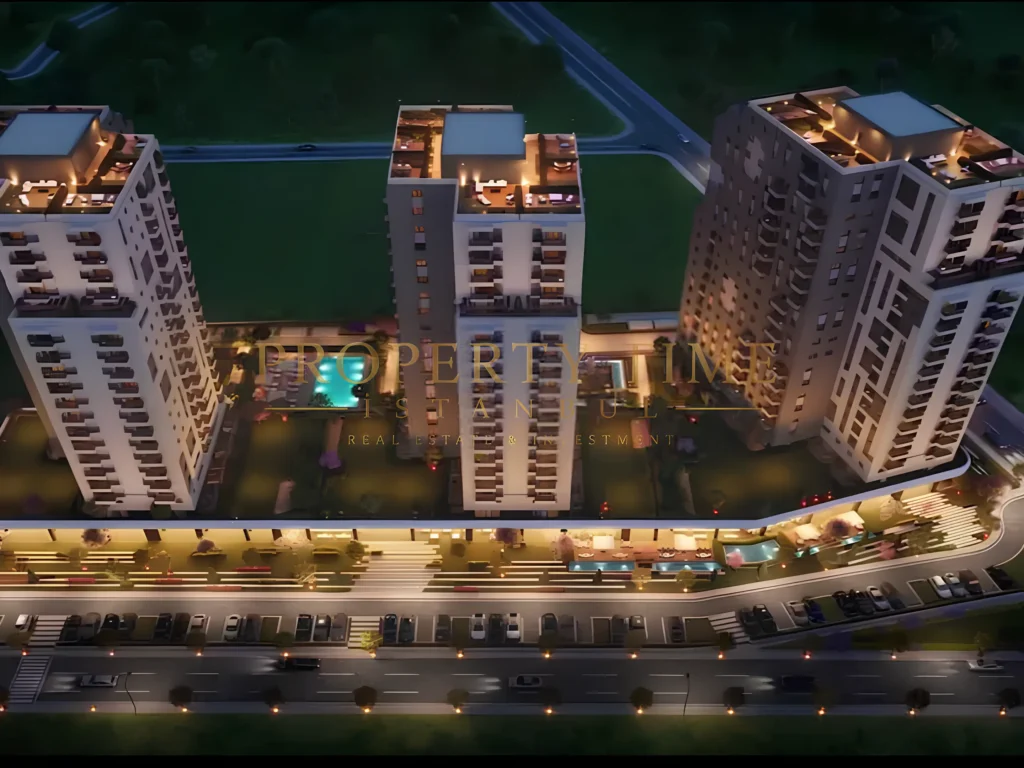 As Concept projesi farklı yükseklikteki üç blok
