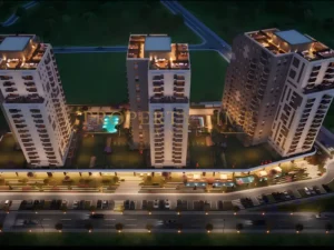 As Concept projesi farklı yükseklikteki üç blok