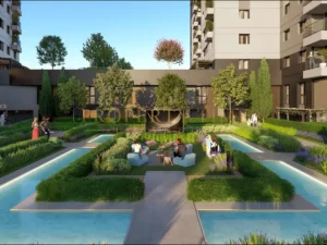 As Concept alışveriş caddesi ve peyzaj alanı