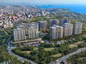 Emlak Konut 与 ŞUA İnşaat 合作开发的 Kuzey Adalar 住宅楼