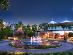 نمای ویلاها و باغ‌های Villa Flora توزلا