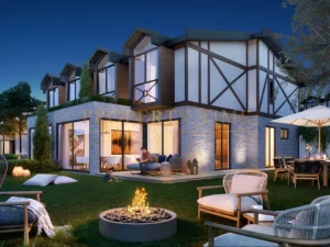 محوطه‌سازی و استخر Villa Flora