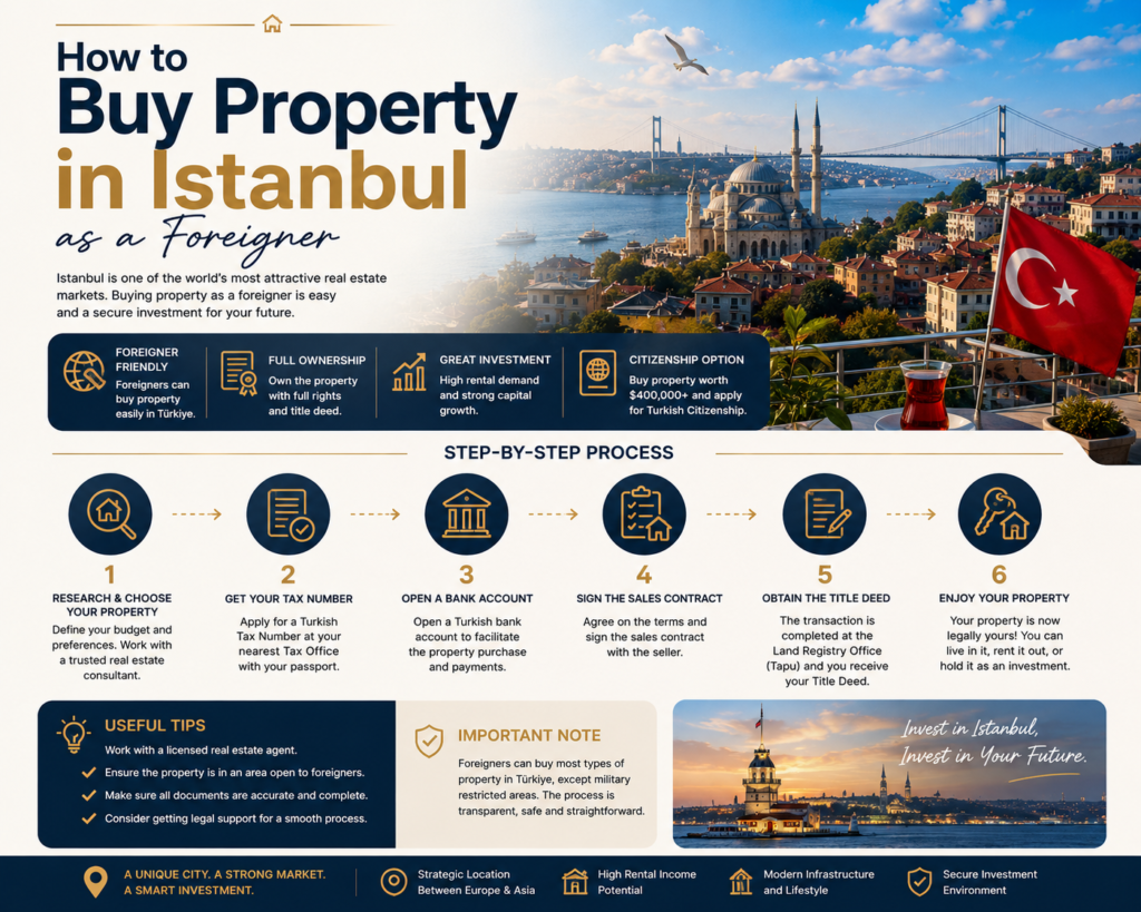 buy property in Istanbul as a foreigner
