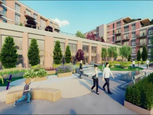 图兹拉梅尔凯兹街区的 Fua Deniz Park 住宅