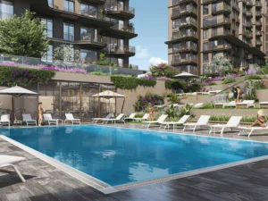 Maslak Koru Residences daire iç mekânı