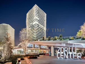 Zorlu Center Residences 塔楼，位于贝西克塔什津吉尔利库尤