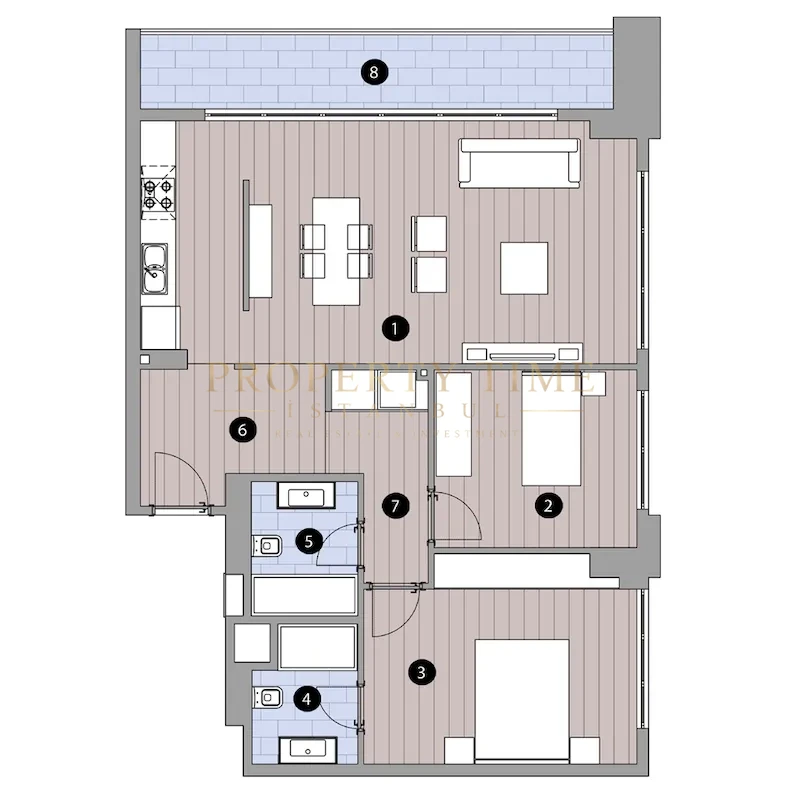 Polat Fulya Istanbul residential project image 2