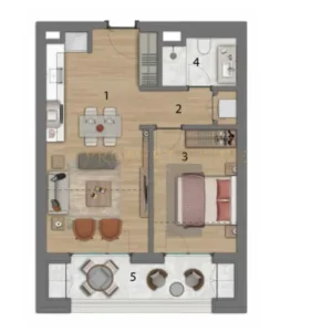 5. Levent Korupark Istanbul residential project image 27