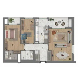 5. Levent Korupark Istanbul residential project image 25