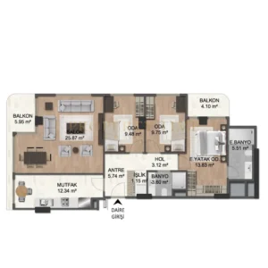 Babacan Gardenia Istanbul residential project image 13