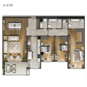 Referans Beşiktaş Istanbul residential project image 3