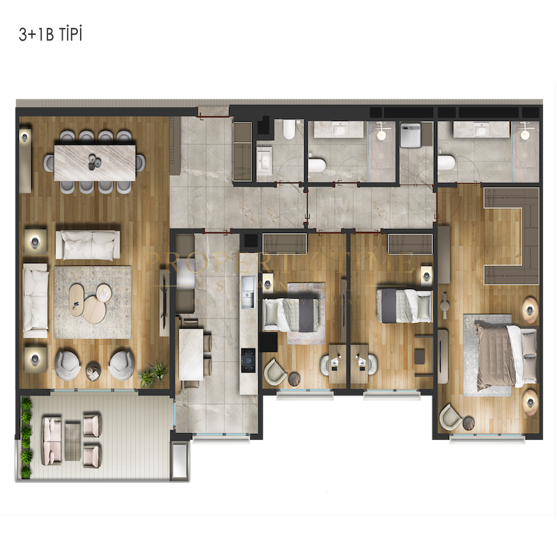 Referans Beşiktaş Istanbul residential project image 3
