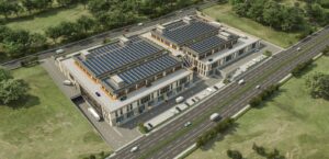 Bahçekent TİM – havadan genel gorunum gorsellestirme