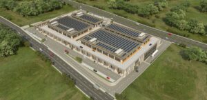 Bahçekent TİM – havadan bulvar ve otopark gorsellestirme