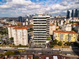 Barbaros 48 – barbaros bulvarindan bina cephesi