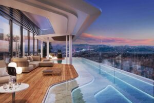 Barbaros 48 – cati lounge ve havuz gorsellestirme