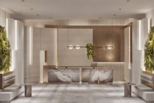 DAP Yeni Levent – blok girisi ve lobi gorsellestirme