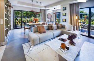 DAP Yeni Levent – ornek daire salon ve yemek alani