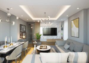 Kılıç Life Maslak – örnek daire salon