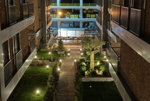 Mercury Çengelköy – bloklar arasi peyzajli avlu