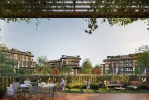 Next Level Kemer – pergola altinda oturma alani gorsellestirme