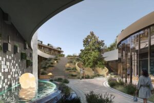 Next Level Kemer – sakli bahce girisi gorsellestirme