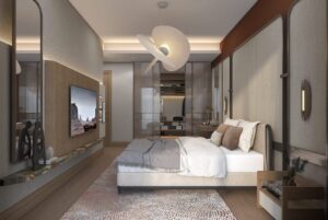 Next Level Kemer – ornek daire yatak odasi gorsellestirme