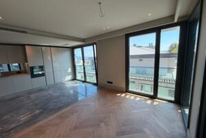 Nidapark İstinye Koru – salon ve acik mutfak